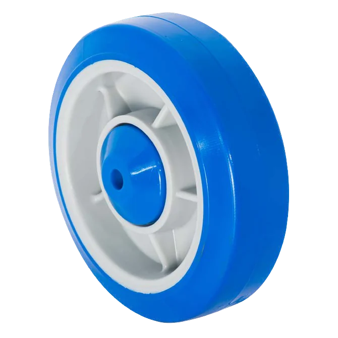 Rueda suelta · Rueda suelta de poliflex azul (74)