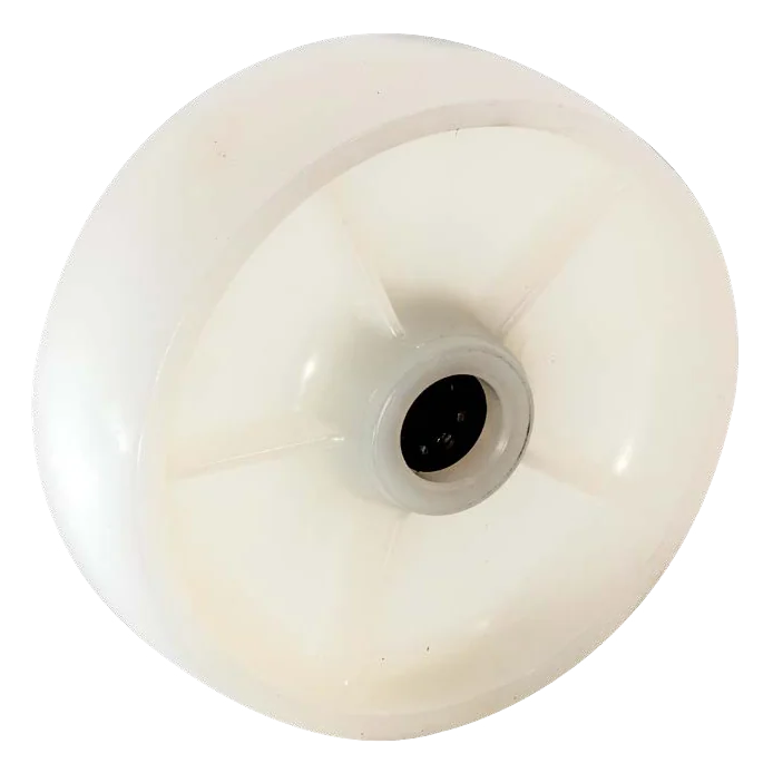 Rueda suelta · Rueda de nylon con soporte de 3 mm y rodillo de agujas